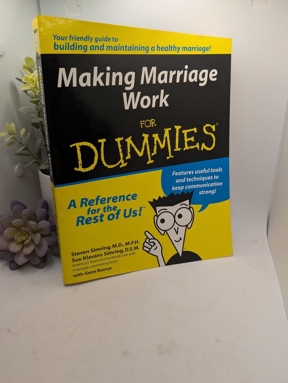 Making Marriage Work for Dummies - Yellow/Black Paperback Guide